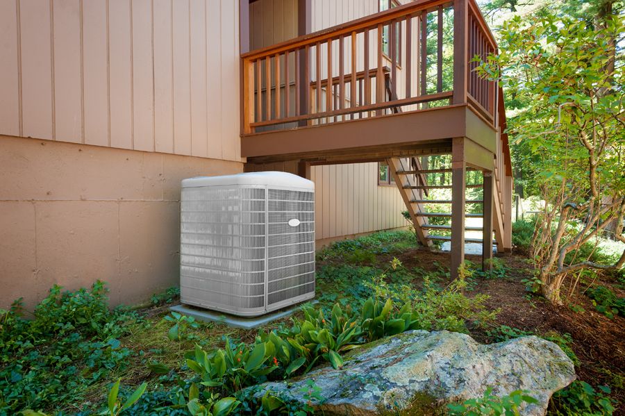 Image of a heat pump. 4 Factors to Consider When Buying a Heat Pump.